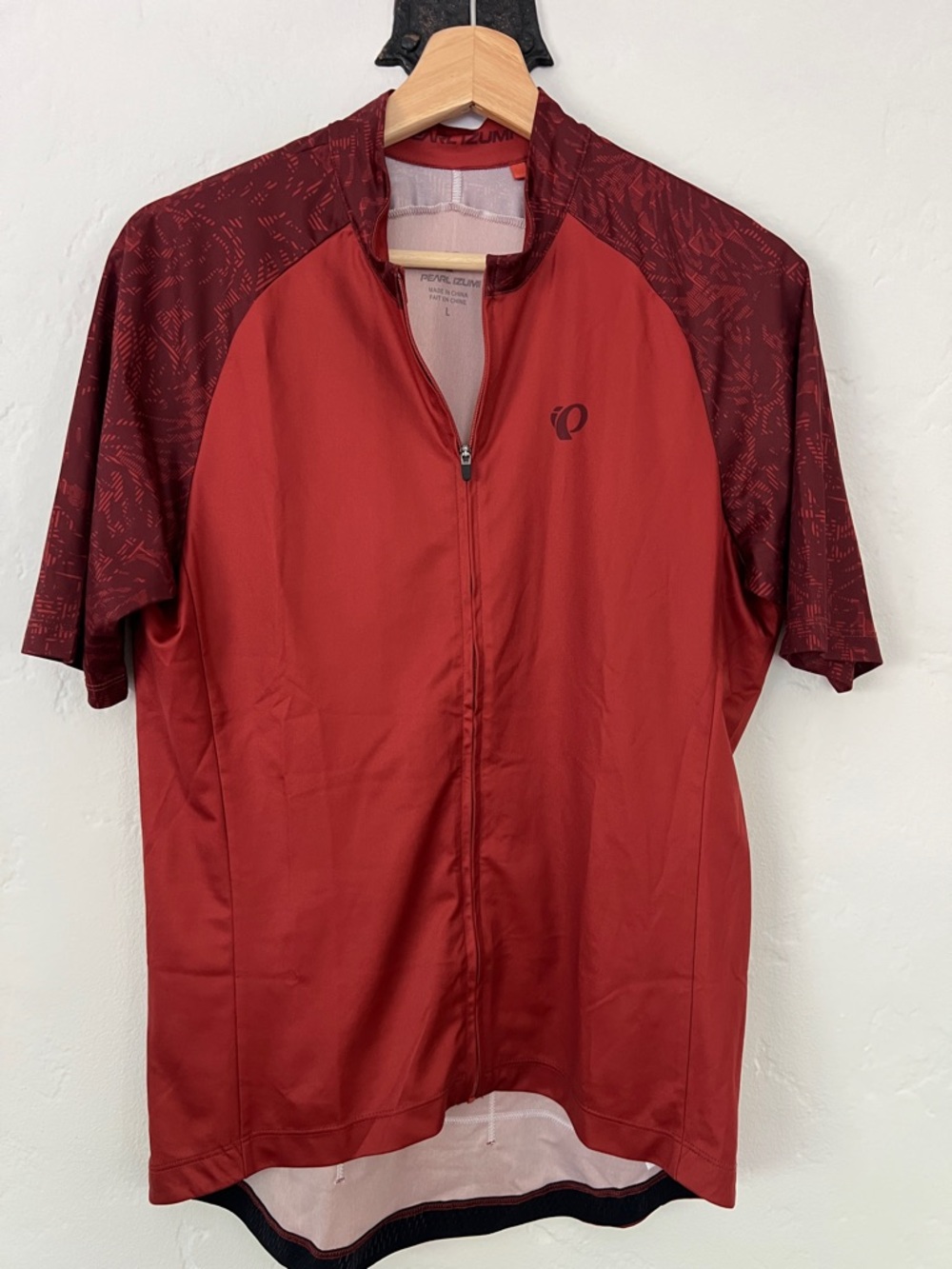 Pearl Izumi Men's Burgundy/Maroon Cycling Jersey